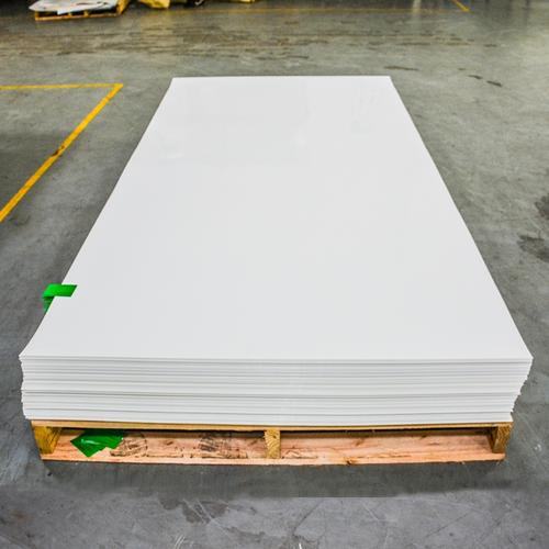 北京新型建筑材料 工厂定制 白色防划花 塑料petg装饰面板 橱柜板材